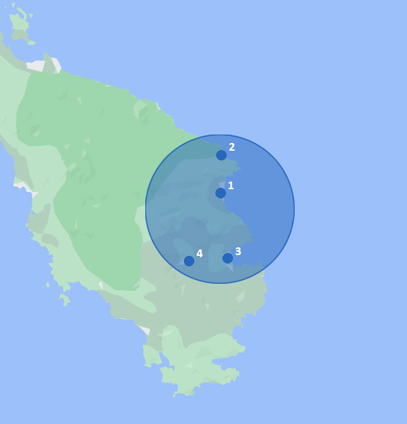 Delivery Range